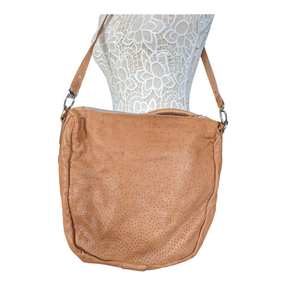 Liesbeskind Perforated Leather Hobo Purse - Picture 9 of 9